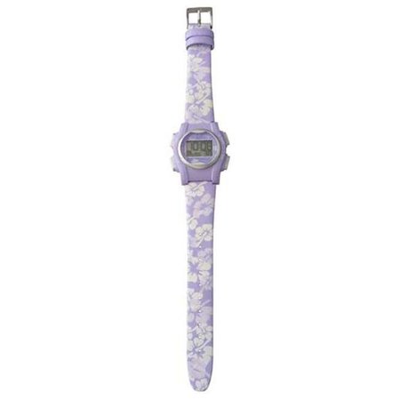 PERFECT PANTS VM-LPL VibraLITE MINI Vibrating Watch with Purple Flower Band PE77667